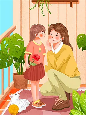 女儿生日提前一天