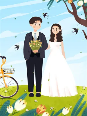 等一下，我记得我们是协议结婚